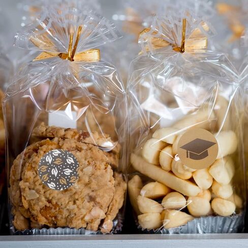 NOLITOY 500 قطعة من ملصقات قبعة التخرج، ملصقات ملصقات التخرج، ملصقات التخرج من رقائق معدنية، ملصقات لاصقة مستديرة لختم صندوق هدايا التخرج in Kuwait