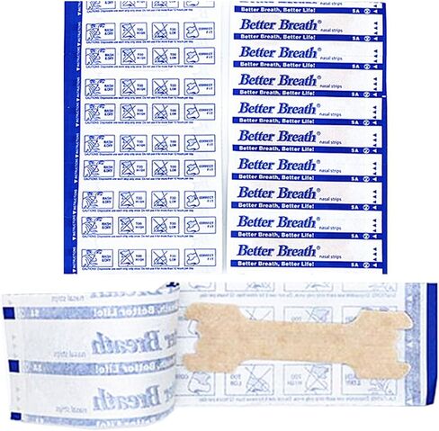 300 Pcs Nasal Strips for Reduce Snoring,Anti Snoring for Breathing 55mm*16mm in Saudi Arabia