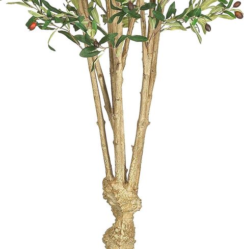 Nearly Natural 5258 Olive Silk Tree, 5-Feet, Green, 30 x 30 x 55 inches in Saudi Arabia