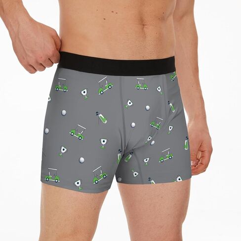 Mens Teens Boy Underwear Funny Boxers Unique Boxer Briefs Short Leg in Saudi Arabia