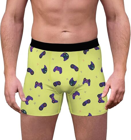 Mens Teens Boy Underwear Funny Boxers Unique Boxer Briefs Short Leg in Saudi Arabia