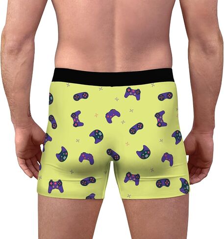 Mens Teens Boy Underwear Funny Boxers Unique Boxer Briefs Short Leg in Saudi Arabia
