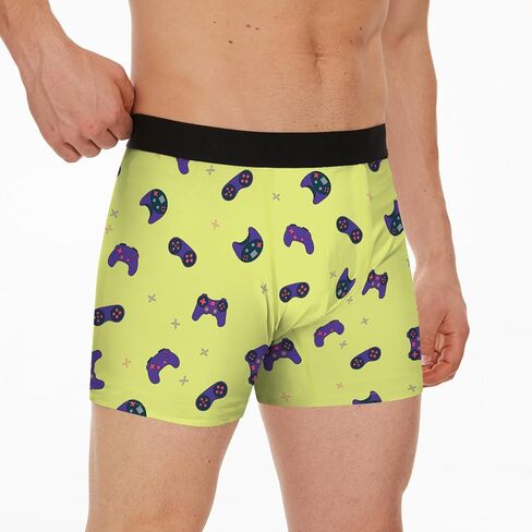 Mens Teens Boy Underwear Funny Boxers Unique Boxer Briefs Short Leg in Saudi Arabia