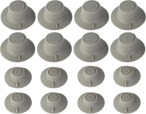 Laptop Rubber Feet Skidproof 16 Pcs - Notebook/Computer/Keyboard Feet - Cooling Laptop Feet/Legs with Suction Cup in Saudi Arabia