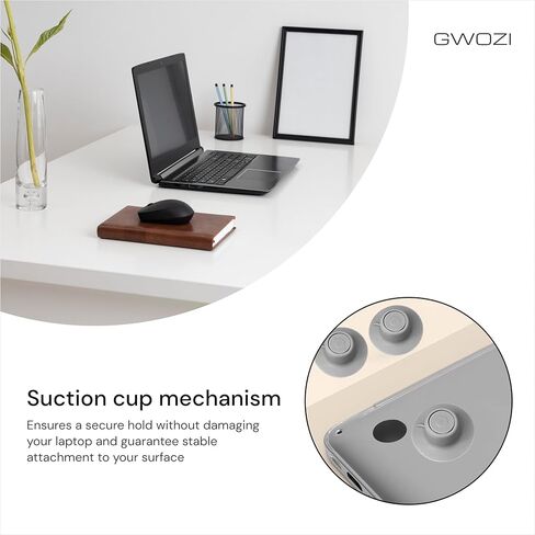 Laptop Rubber Feet Skidproof 16 Pcs - Notebook/Computer/Keyboard Feet - Cooling Laptop Feet/Legs with Suction Cup in Saudi Arabia