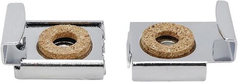 مجموعة واحدة من مشابك المرآة المحملة بزنبرك، مشابك معدنية بسيطة مثبتة على الحائط ومرآة in Kuwait