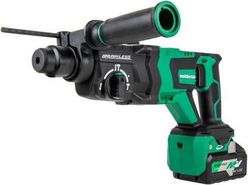 Metabo HPT 36V MultiVolt™ Cordless Rotary Hammer Kit | SDS PLUS | 1-1/8-Inch | D-Handle | Includes 36V - 4.0Ah MultiVolt™ Battery | Reactive Force Control | DH3628DD in Saudi Arabia