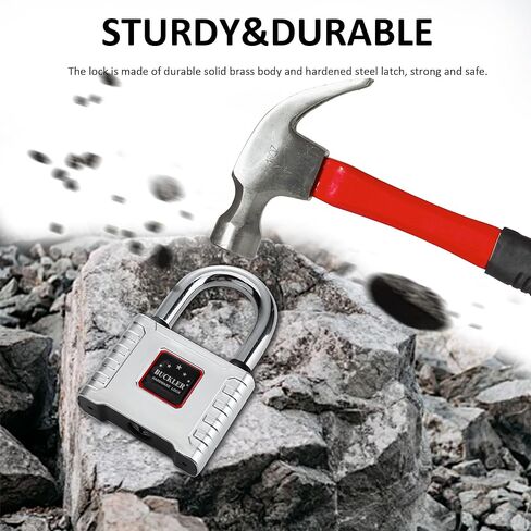 قفل بمفتاح مقاوم للماء عالي التحمل مقاس 75 مم مع 4 مفاتيح قفل من الفولاذ المقاوم للصدأ لمستودع الصالة الرياضية في الهواء الطلق in Kuwait