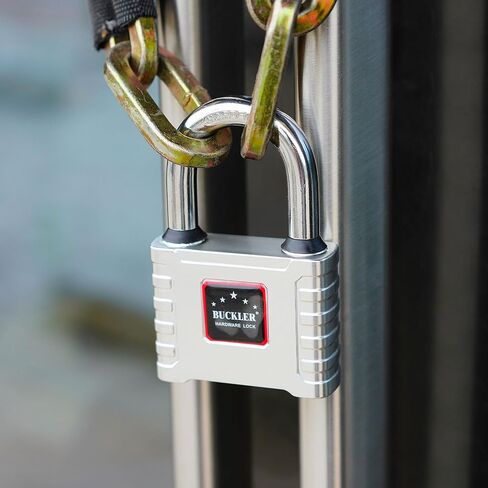 قفل بمفتاح مقاوم للماء عالي التحمل مقاس 75 مم مع 4 مفاتيح قفل من الفولاذ المقاوم للصدأ لمستودع الصالة الرياضية في الهواء الطلق in Kuwait