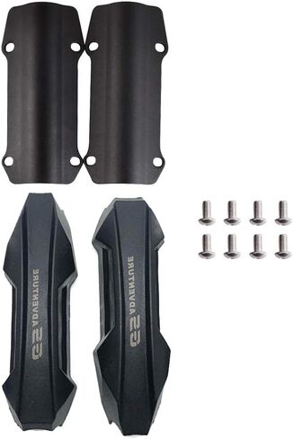 KYN لسيارات BMW R1250GS R1200GS ADV Adventure GSA F800GS F850GS مصد الصدمات للدراجة النارية كتلة زخرفية 25 مم (شعار R1250GSA) in Kuwait