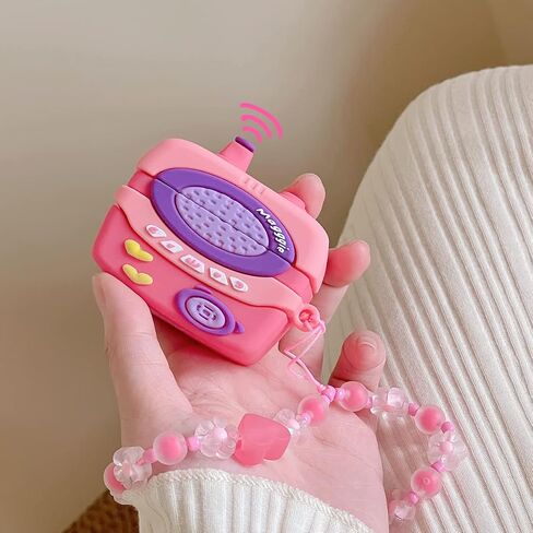 Yatchen Unique Case for AirPods Pro Case,Cute 3D Cartoon 3D Cartoon Motociclo AirPods 3rd Generation Cover Kawaii Cool Soft Silicone Protector with Keychain Shockproof Charging Case for AirPods Pro in Saudi Arabia