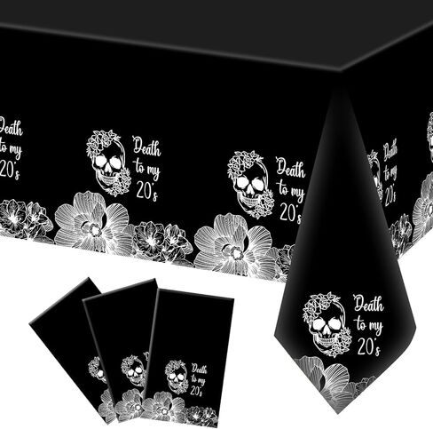 الموت لبلدي 20s مفارش المائدة، مزق إلى 20s بلدي مفارش المائدة، مفارش عيد ميلاد الثلاثين، الموت لبلدي 20s زينة حفلة عيد ميلاد، مزق لبلدي 20s زينة حفلة عيد ميلاد، المرأة حفلة عيد ميلاد الثلاثين - 3 حزم in Kuwait