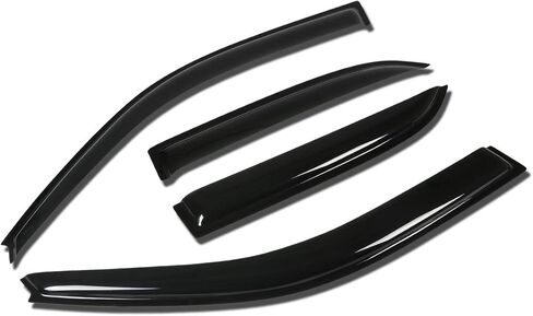 DNA MOTORING WVS-175 حاجب نافذة التهوية للمطر/الشمس، عبوة من 4 قطع، متوافق مع 92-96 Camry 4-Door in Kuwait