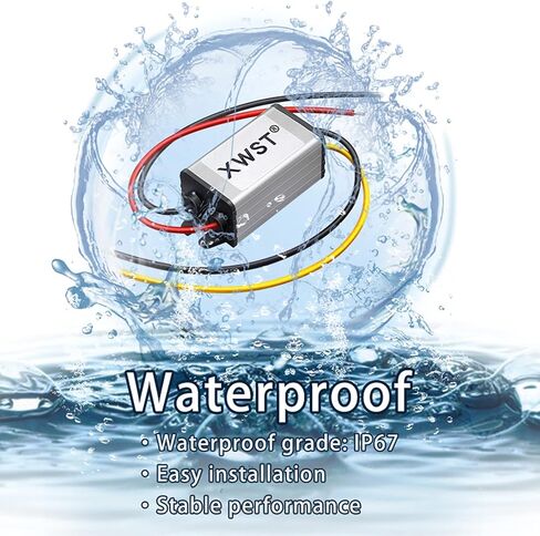 DC 12V 24V Step Down to 5V 30A 150W Converter Voltage Reducer, 5Volt Regulator Waterproof DC/DC Buck Transformer Power Supply in Saudi Arabia