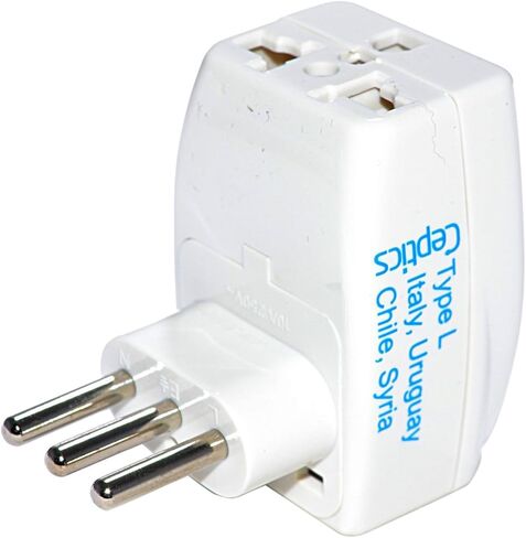 Ceptics 3 Outlet Travel Adapter Plug Type M for South Africa in Kuwait