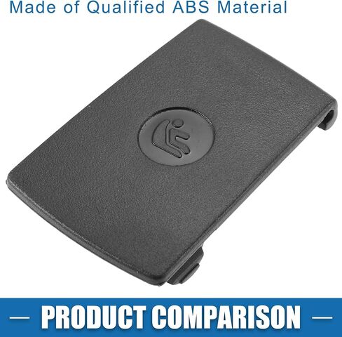 Rear Child Seat Anchor ISOFix Cover 52207319687 52207319686 for BMW 1 Series E81 E82 F20 F21 Black in Saudi Arabia