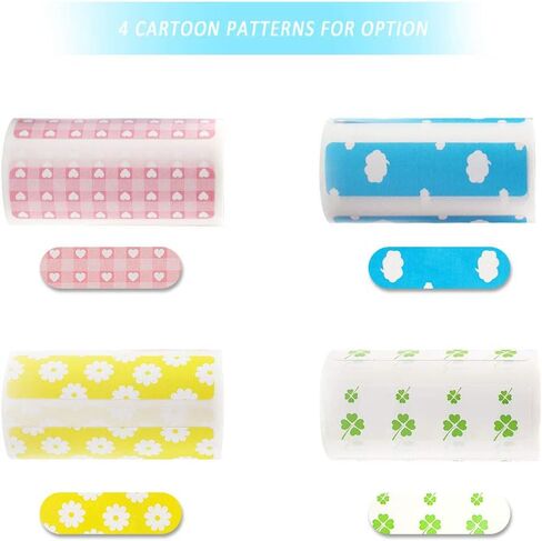 Self-Adhesive Printable Sticker Labels 4 Rolls Direct Thermal Labels for PeriPage A6 Pocket Thermal Printer, PeriPage P1/P2 Mini Printer (57mm x 30mm) in Kuwait