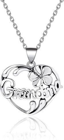 Grandma Necklace With Message Card Generation Gift I Know You're Loved Me Since I was Born But I've Loved You My Whole Life in Saudi Arabia
