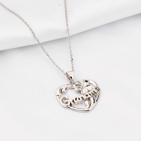Grandma Necklace With Message Card Generation Gift I Know You're Loved Me Since I was Born But I've Loved You My Whole Life in Saudi Arabia