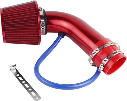 FLYPIG Universal 3" Cold Air Intake Filter Induction Pipe Power Flow Hose System Kit in Saudi Arabia