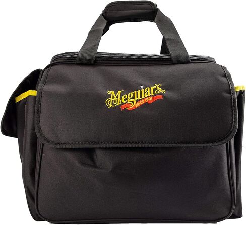 Meguiar’s Detailing Bag - Premium Car Detailing Bag and Detailing Supply Organizer - Portable Detailing Bag for All Your Favorite Detailing Supplies, 1 Black Detailing Bag in Saudi Arabia