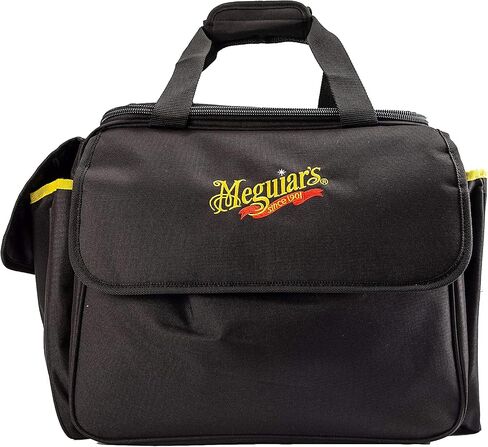 Meguiar’s Detailing Bag - Premium Car Detailing Bag and Detailing Supply Organizer - Portable Detailing Bag for All Your Favorite Detailing Supplies, 1 Black Detailing Bag in Saudi Arabia