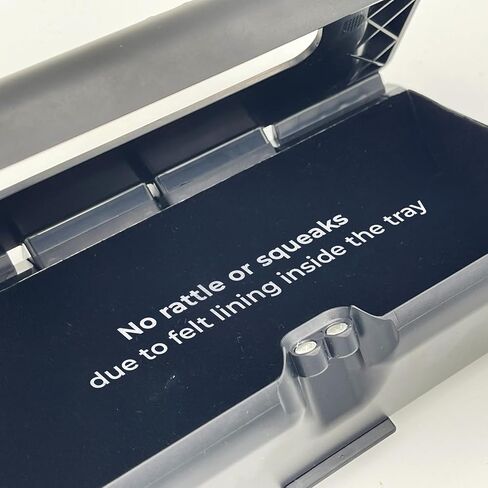 Tesla Sunglass Holder for Tesla Model 3 and Model Y with Extra Under Screen Storage - Hidden Tesla Center Console Organizer - Tesla Model Y Accessories - Tesla Model 3 Accessories in Saudi Arabia