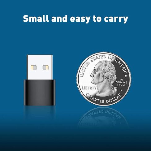 محول USB C أنثى إلى USB ذكر (4 حزم) محول كابل USB C أنثى إلى USB ذكر متوافق مع السفر الذي يجب اقتناؤه، محول USB C إلى USB من الألومنيوم، كابل شاحن من النوع C، محول طاقة متوافق in Saudi Arabia