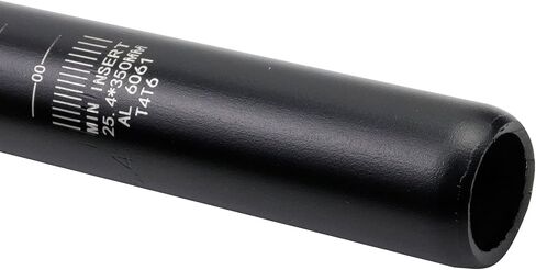 Antrader Bicycle Seat Post Steel Bike Suspension Seat Post 25.4mm Shock Absorber Damper Bike Seatpost Matte Black Bike Seat Post with Scale Aluminum Alloy Bicycle Seat Post Replacement,1 Pack in Saudi Arabia