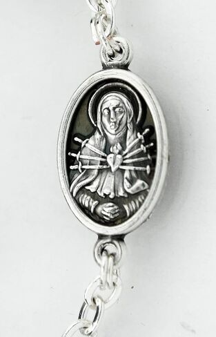 Traditional Catholic Seven Sorrows Rosary in Saudi Arabia