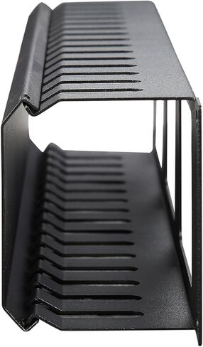 إدارة الكابلات الأفقية المثبتة على حامل مقاس 19 بوصة من Rosewill 2U مع مسامير تثبيت M6، ومدير كابلات قناة الإصبع مع غطاء (RSA-2UCA001) in Kuwait