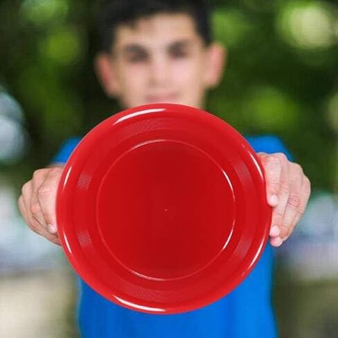 Zdgao Flying Discs for Kids and Adult, 9 Inch Plastic Flying Disc Set in Bulk, Set of 8 in Kuwait