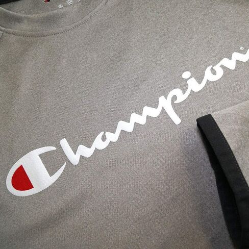 Champion Script Logo Men's (Marine Navy) Convergence Crew Performance Fleece in Saudi Arabia