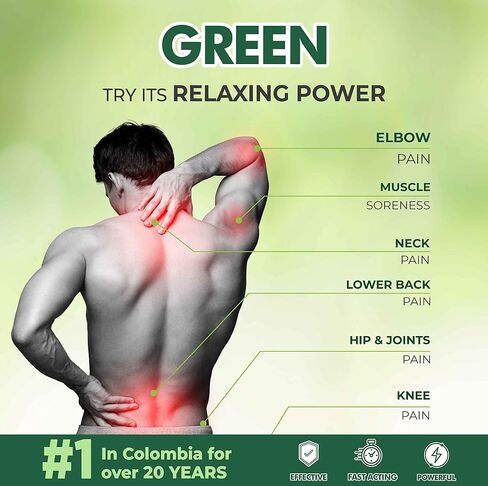 Ross D’Elen Green Menthol Relief and Recovery ROLL-ON in Saudi Arabia