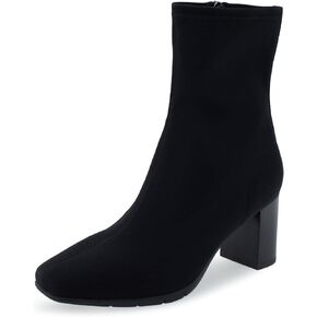 Aerosoles Women's Miley Ankle Boot, Black, 6 Wide