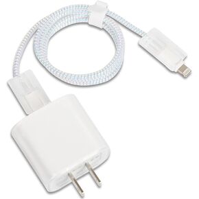 Cable Protector for iPhone Charger,[Not-Yellowing] Clear Soft Charging Cord Protector USB Protector Data Cable Saver Compatible with iPhone/iPad 18W/20W Charger Cover