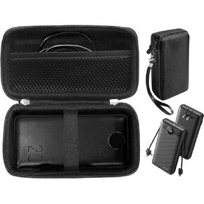 حافظة CaseSack لشاحن محمول VRURC بقدرة 20000 مللي أمبير في الساعة، بنك طاقة للشحن السريع USB C، بنك طاقة USB C بقدرة 10000 مللي أمبير في الساعة (أرجواني)