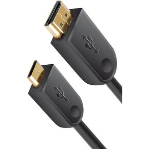Xit XTMHDMI High Speed Gold Plated Mini HDMI Cable (Black)
