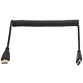 كابل ملفوف 4K 60 هرتز HDMI إلى HDMI 18 جيجابت في الثانية ثلاثي الأبعاد HDR MetaData متوافق مع الشاشة والكاميرا وبطاقات الالتقاط، 79 بوصة in Kuwait