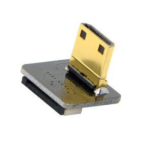 CY CYFPVHDMI Micro HDMI Type D Male Up Angled 90 Degree for FPV HDTV Multicopter Aerial Photography