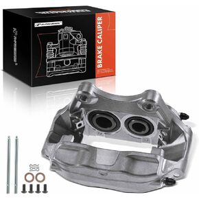 A-Premium Disc Brake Caliper Assembly Compatible with Select Nissan and Infiniti Models - 350Z 2003-2009, G35 2004, 3.5L - Front Driver and Passenger Side