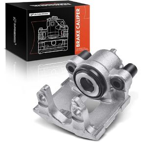 A-Premium Disc Brake Caliper Assembly Without Bracket Compatible with Select BMW Models - E53 X5 2001-2006 3.0L, 2000-2004 4.4L - Rear Right Passenger Side
