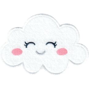 Cloud Patch, Iron On/Sew On - Appliques for Kids Baby