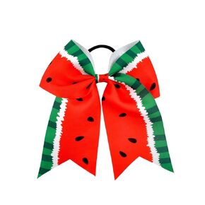 Watermelon Bow Hair Clips Pin Girls Fruit Hair Bowknot Watermelon Hairclips BBG22 (6 Pcs-A)