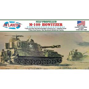 Atlantis M-109 SP Howitzer 1/48 Plastic Model Kit