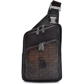Cuadra Men's Messenger Bag in Genuine Bovine Leather BOC21RS