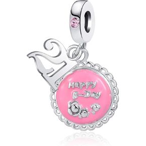 عيد ميلاد سعيد كعكة سحر الحلو 16 18 21 استرخى حبة لأخت ابنة أفضل أصدقاء فتاة الأفعى أساور in Kuwait