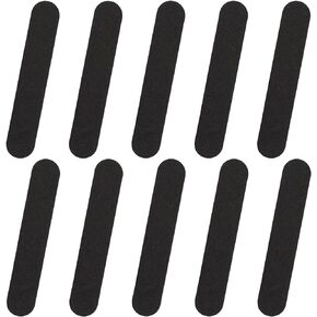 10 PCS Hat Size Reducer Hat Size Tape Self-Adhesive Hat Reducer Inserts Foam Hat Sizing Tape for Hat Cap,0.2"Black