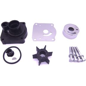 Boat Motor 61N-W0078-10 61N-W0078-11 61N-W0078-13 61N-W0078-14 Water Pump Repair Kit with Housing for Yamaha 25HP 30HP F25 C30 Outboard Engine, fit Sierra 18-3432
