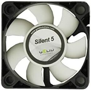 Gelid Solutions Silent 4 – 40mm Computer Fan, 3 Pin Molex, 40x40x10mm, Fan Speed: 4200RPM, Hydro Bearing, FN-SX04-42, Very Quiet, Noise Level 18.9 dBA, Color Black in Kuwait